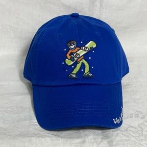 NWT Life Is Good Ball Cap w/ Snowboarder